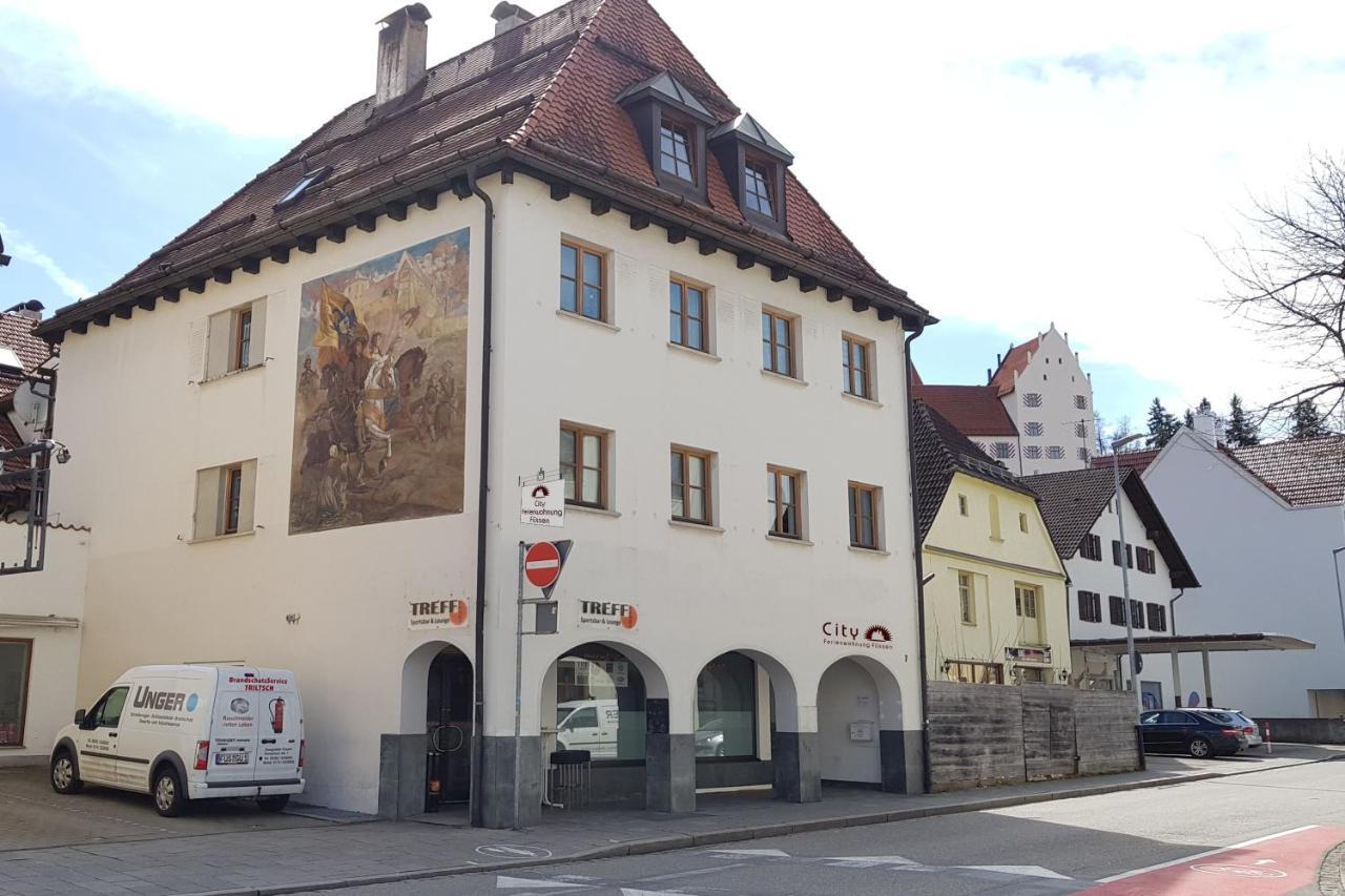 City Ferienwohnung Fuessen 3 Füssen Exteriér fotografie